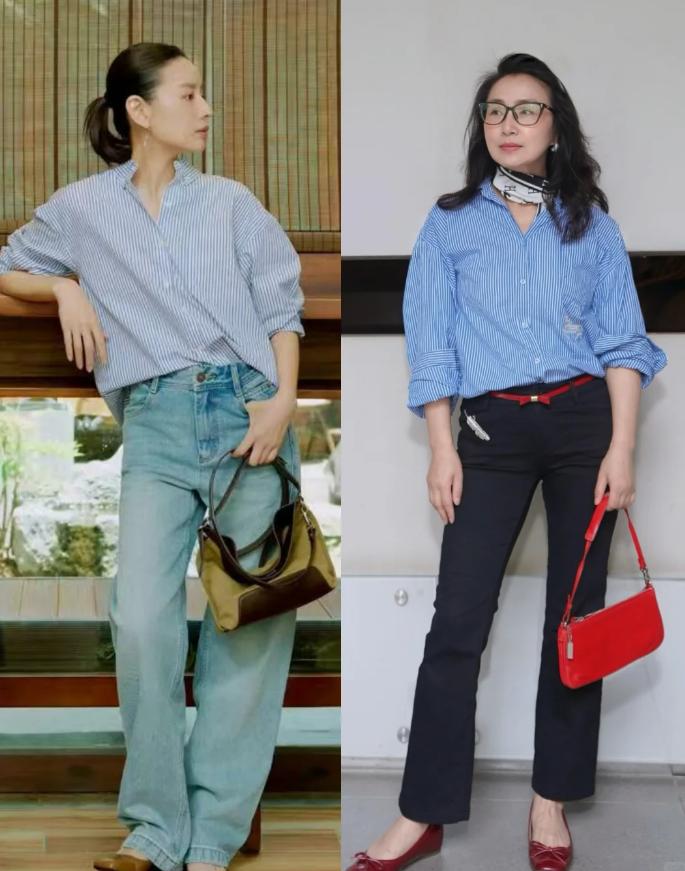 袁泉董洁穿搭技巧_衣品 女明星_极简高智风穿搭
