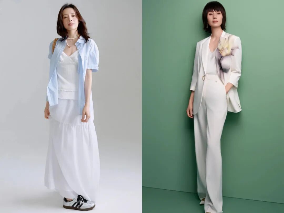 袁泉董洁穿搭技巧_极简高智风穿搭_衣品 女明星